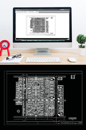 CAD小区建筑规划方案