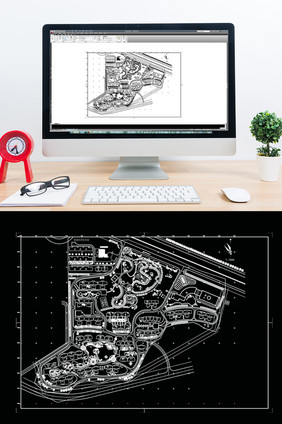 CAD小区楼盘规划方案