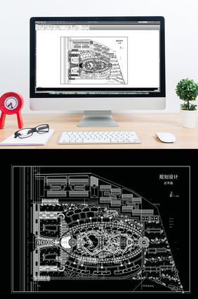 CAD社区规划方案图纸设计