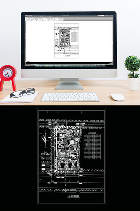 CAD小区总平面规划方案