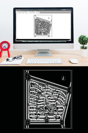 小区楼盘规划CAD设计方案