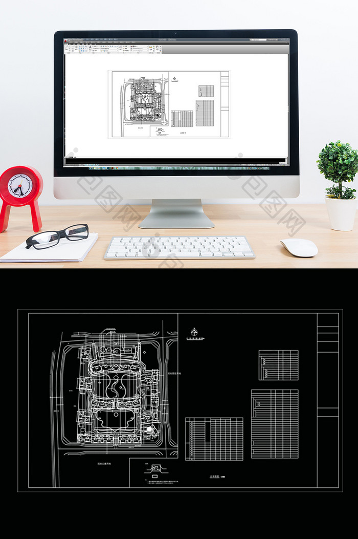 CAD小区建筑楼盘图纸设计