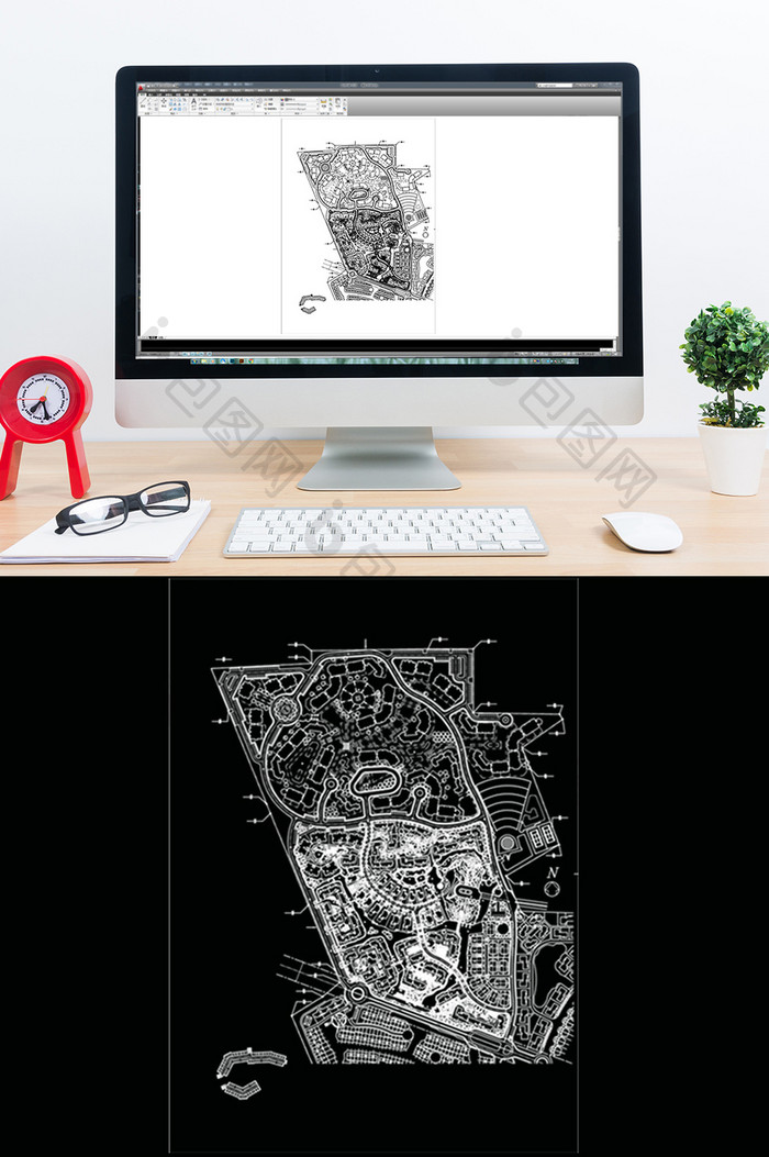 CAD小区建筑设计图纸