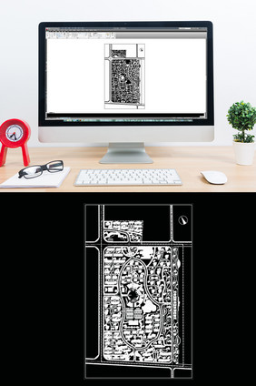 CAD大型社区规划方案