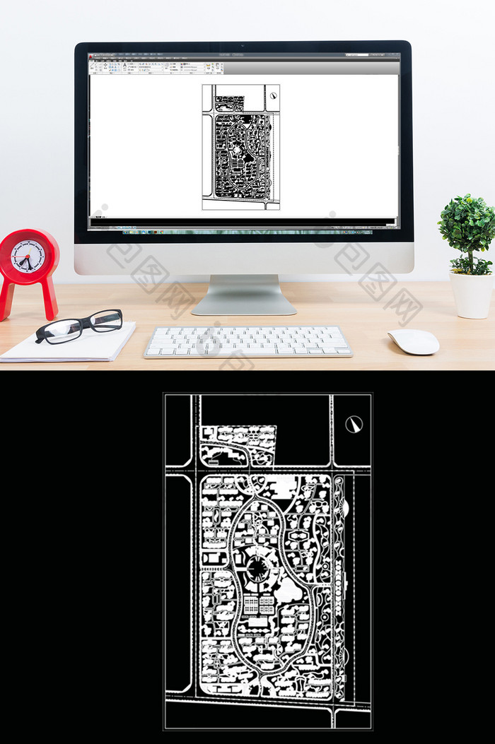 CAD大型社区规划方案