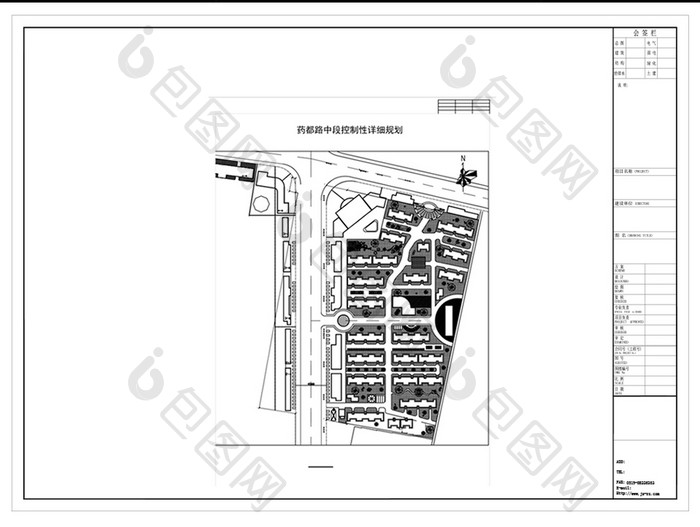 CAD建筑景观规划方案