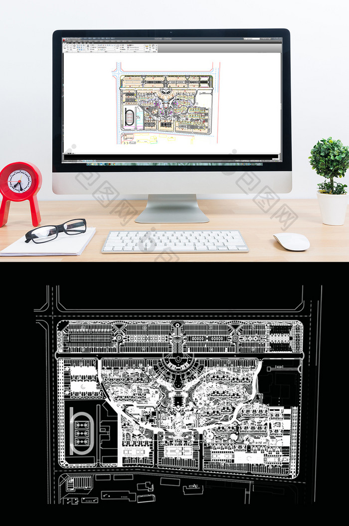 大型社区规划CAD平面方案
