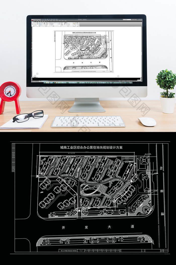 建筑小区规划CAD图纸设计