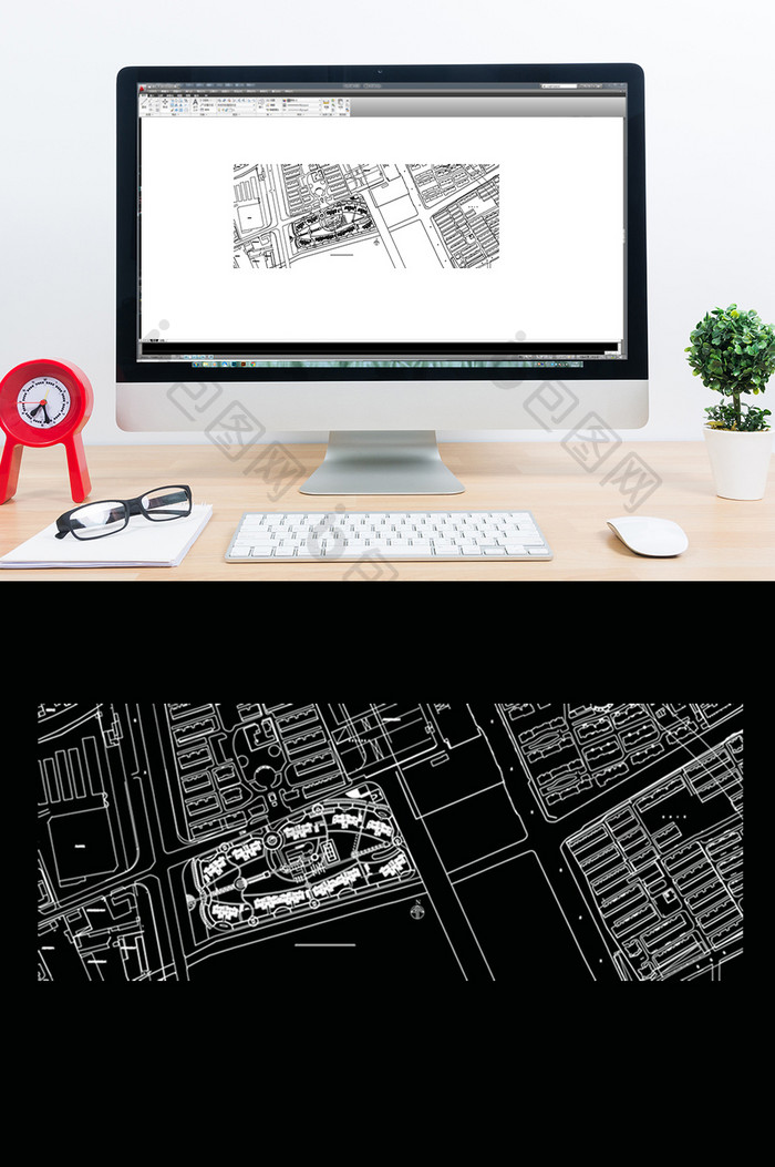 CAD小区设计规划总图