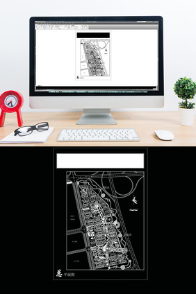 小区建筑楼盘规划设计CAD图纸