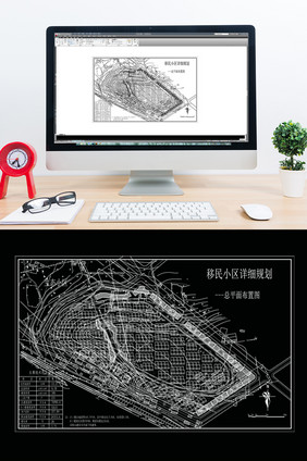 CAD安置房规划设计方案图