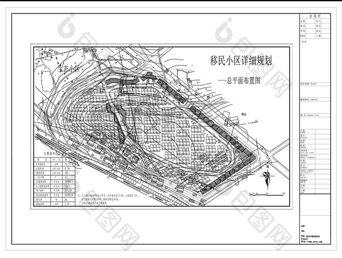 CAD安置房规划设计方案图