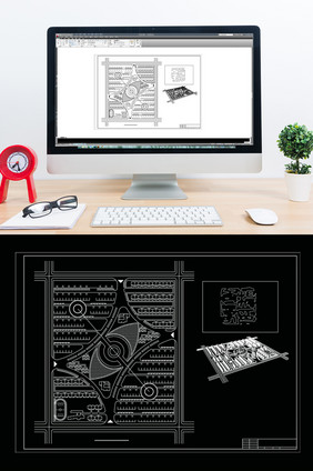 CAD建筑小区规划