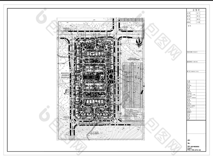 大型社区CAD规划