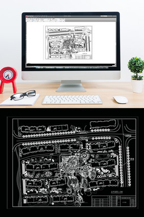 多层小区规划设计CAD图纸方案