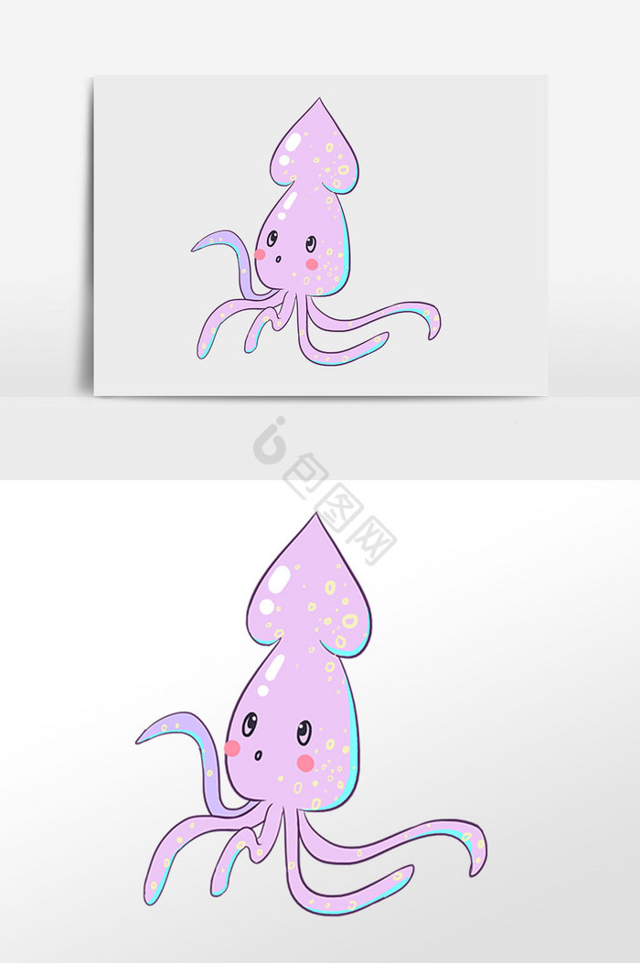 水母插画图片
