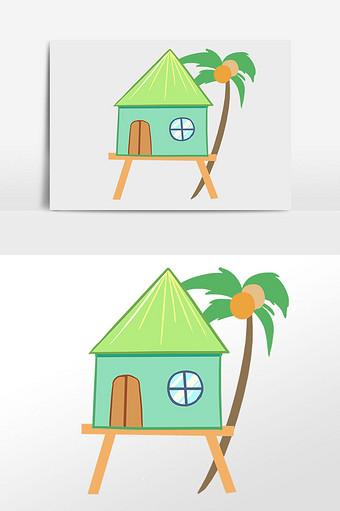 沱江吊脚楼图片