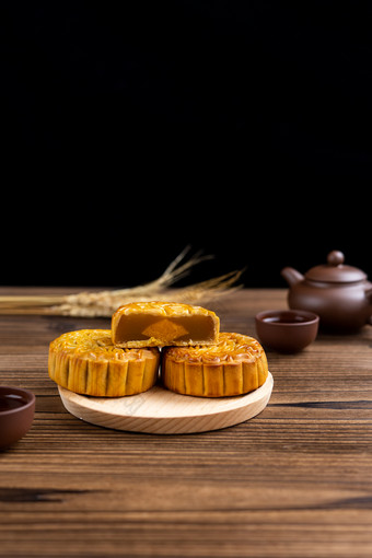 月饼水果伍仁双黄双白传统中秋广式月饼