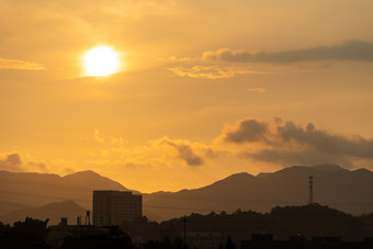 大气唯美日出日落