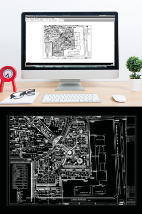 小区楼盘规划设计CAD图纸