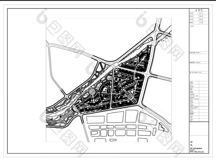 CAD小区楼盘建筑设计规划