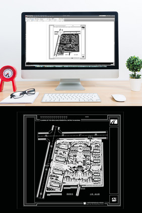 社区建筑规划方案CAD图纸