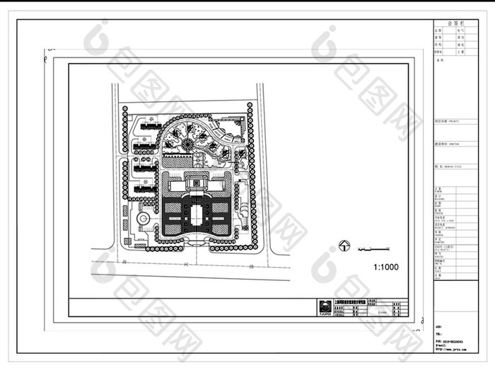 CAD小区建筑规划