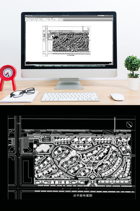 小区建筑规划设计方案CAD