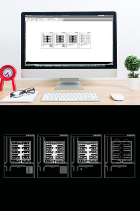 小区建筑规划CAD图纸