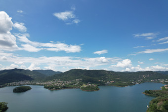 广州郊区花都的乡村风光自然美景清新景色