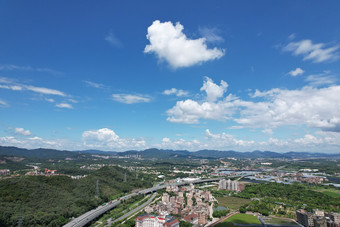 广州郊区花都的乡村风光自然美景清新景色