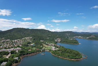 广州郊区花都的乡村风光自然美景清新景色