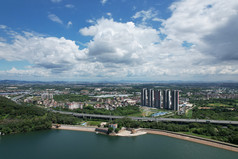 广州郊区花都的乡村风光自然美景清新景色