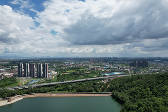 广州郊区花都的乡村风光自然美景清新景色