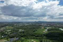 广州郊区花都的乡村风光自然美景清新景色