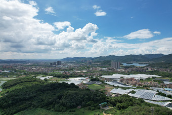 广州郊区花都的乡村风光自然美景清新景色