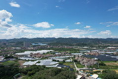 广州郊区花都的乡村风光自然美景清新景色