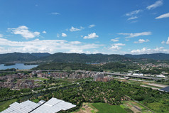 广州郊区花都的乡村风光自然美景清新景色