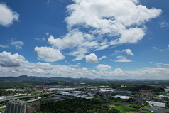 广州郊区花都的乡村风光自然美景清新景色