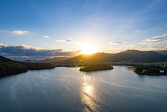 广州郊区花都的乡村风光自然美景清新景色