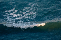 海景海滩浪花波浪沙滩