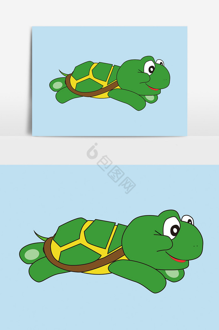 乌龟滑翔图片
