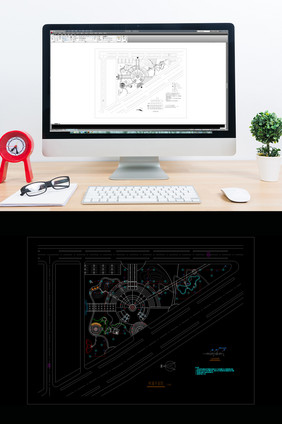 公园景观绿化全套施工图CAD