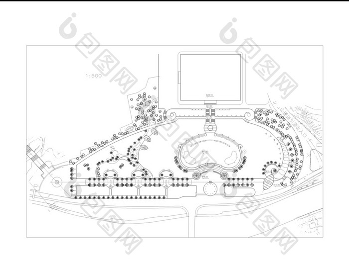 CAD广场景观设计全套施工图
