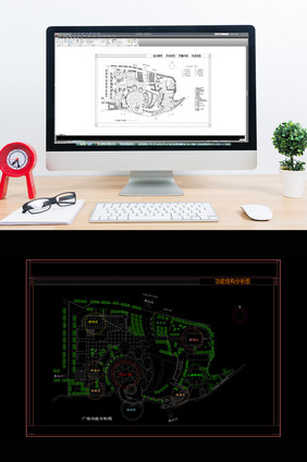 广场全套CAD景观设计施工图