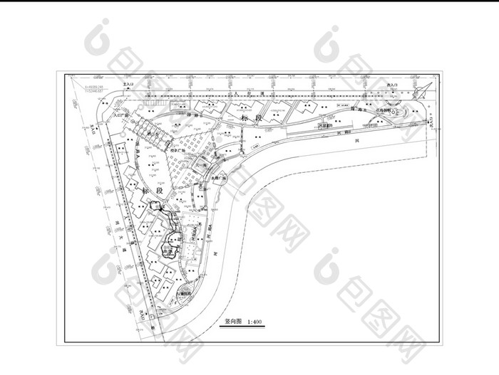 公园景观设计全套CAD施工图