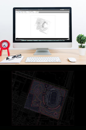 公园的景观设计总图CAD
