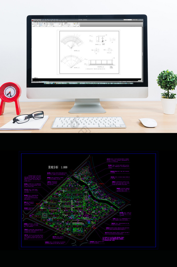 花园景观环境设计CAD方案图片