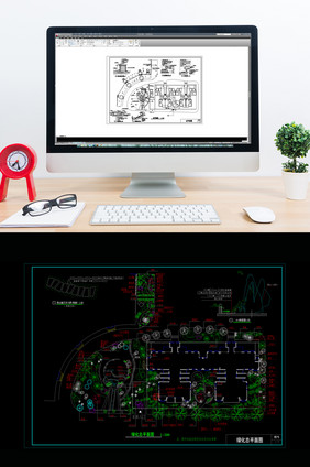 小区CAD景观设计方案图