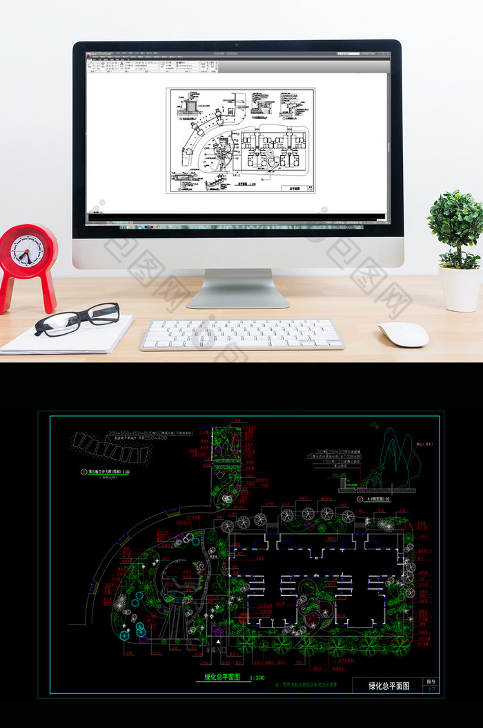 小区CAD景观设计方案图